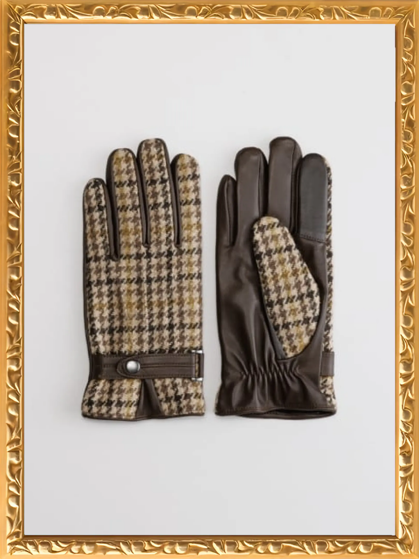 【MEN】Harris Tweed グローブ / タッチパネル対応