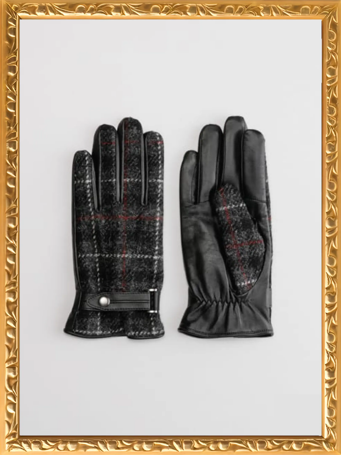 【MEN】Harris Tweed グローブ / タッチパネル対応