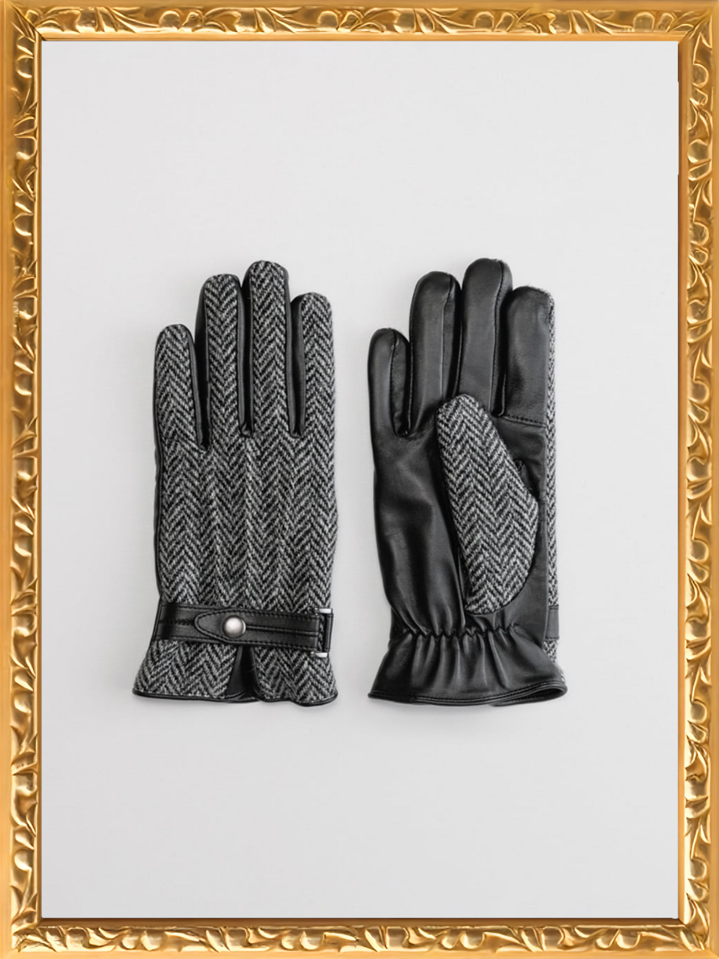 【MEN】Harris Tweed グローブ / タッチパネル対応