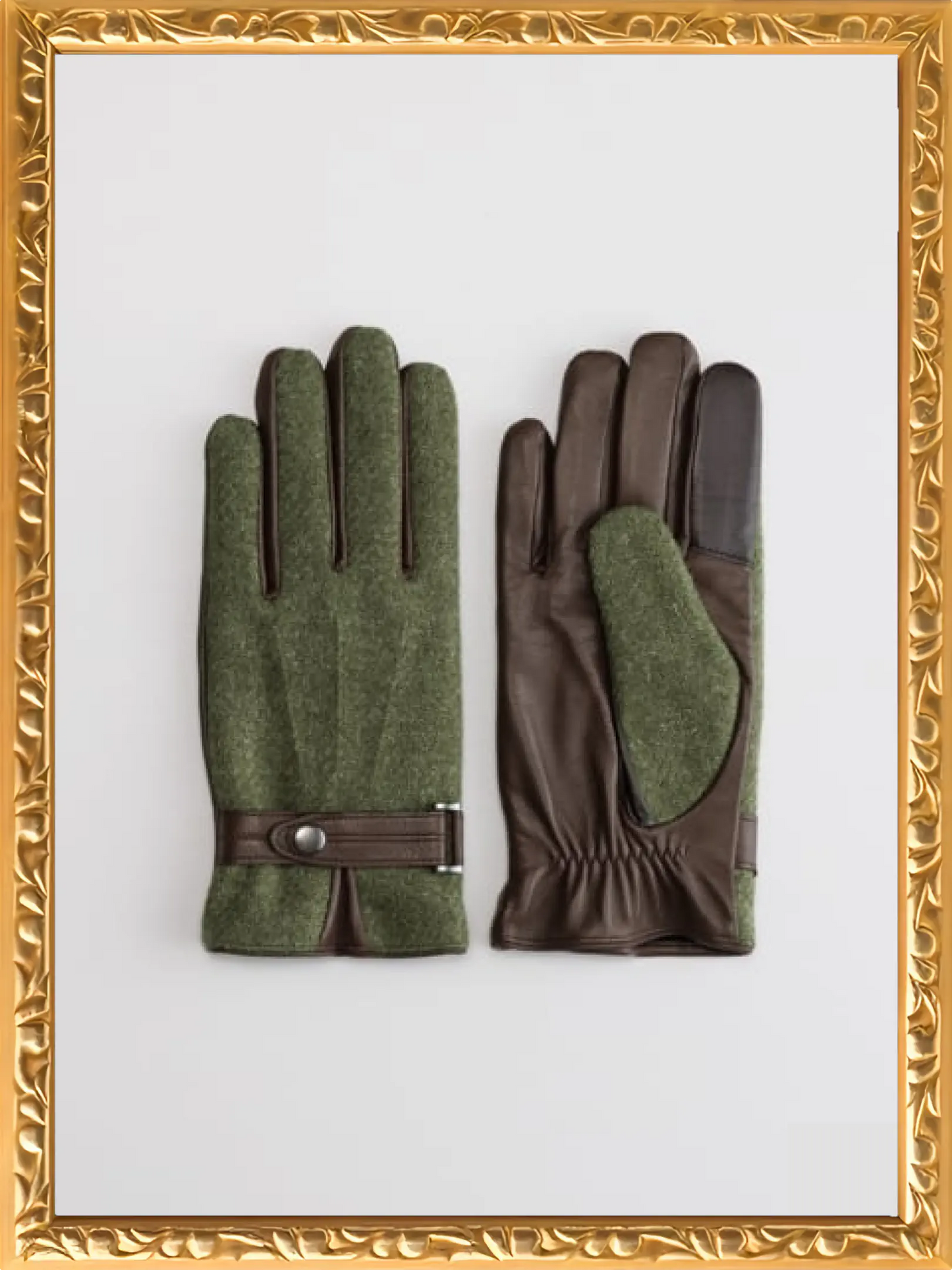 【MEN】Harris Tweed グローブ / タッチパネル対応