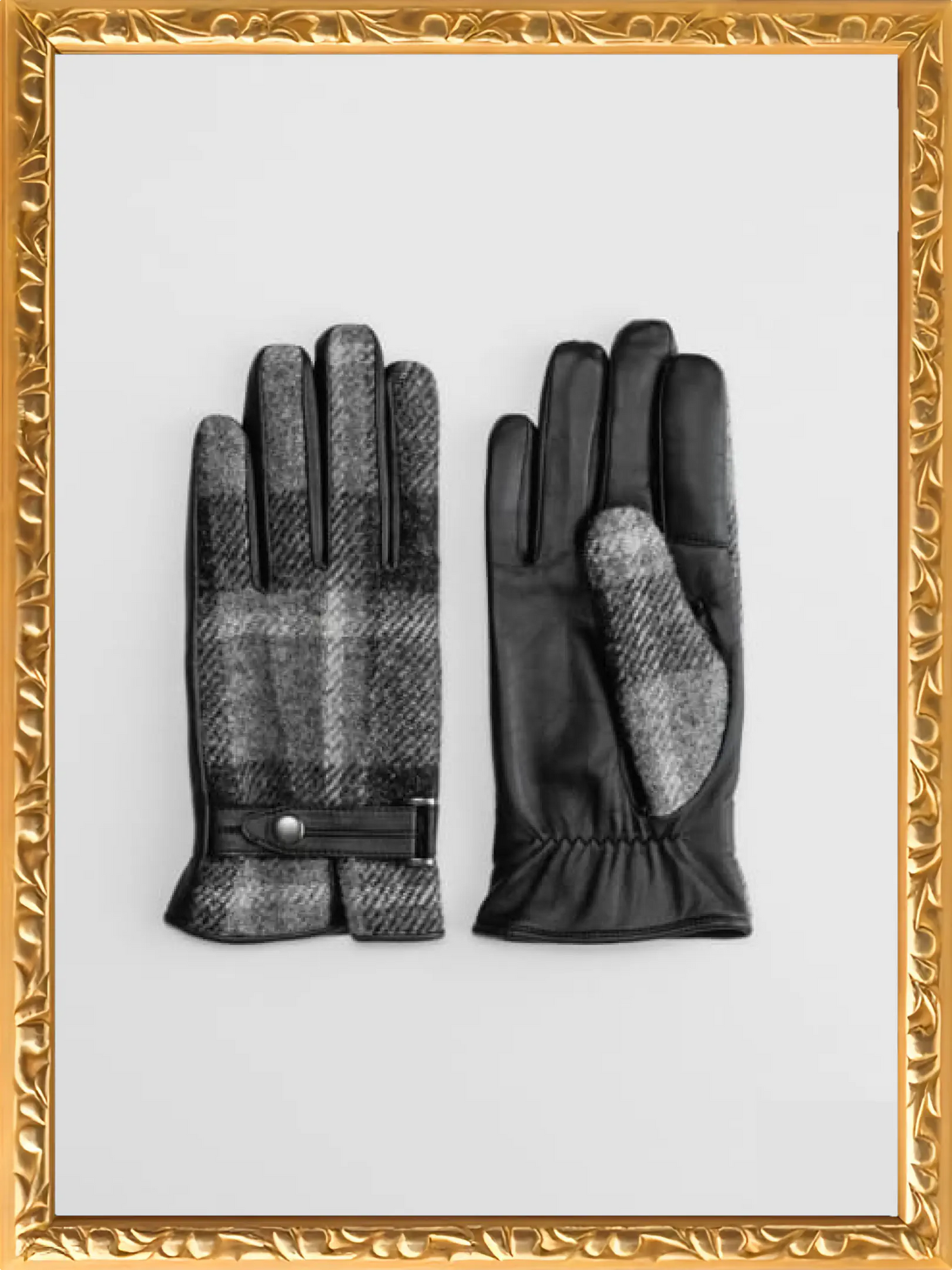 【MEN】Harris Tweed グローブ / タッチパネル対応